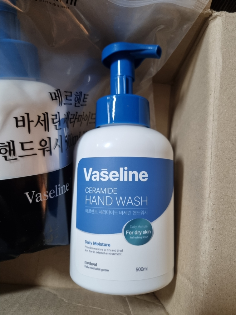 merhent Vaseline Ceramide Hand Wash review image