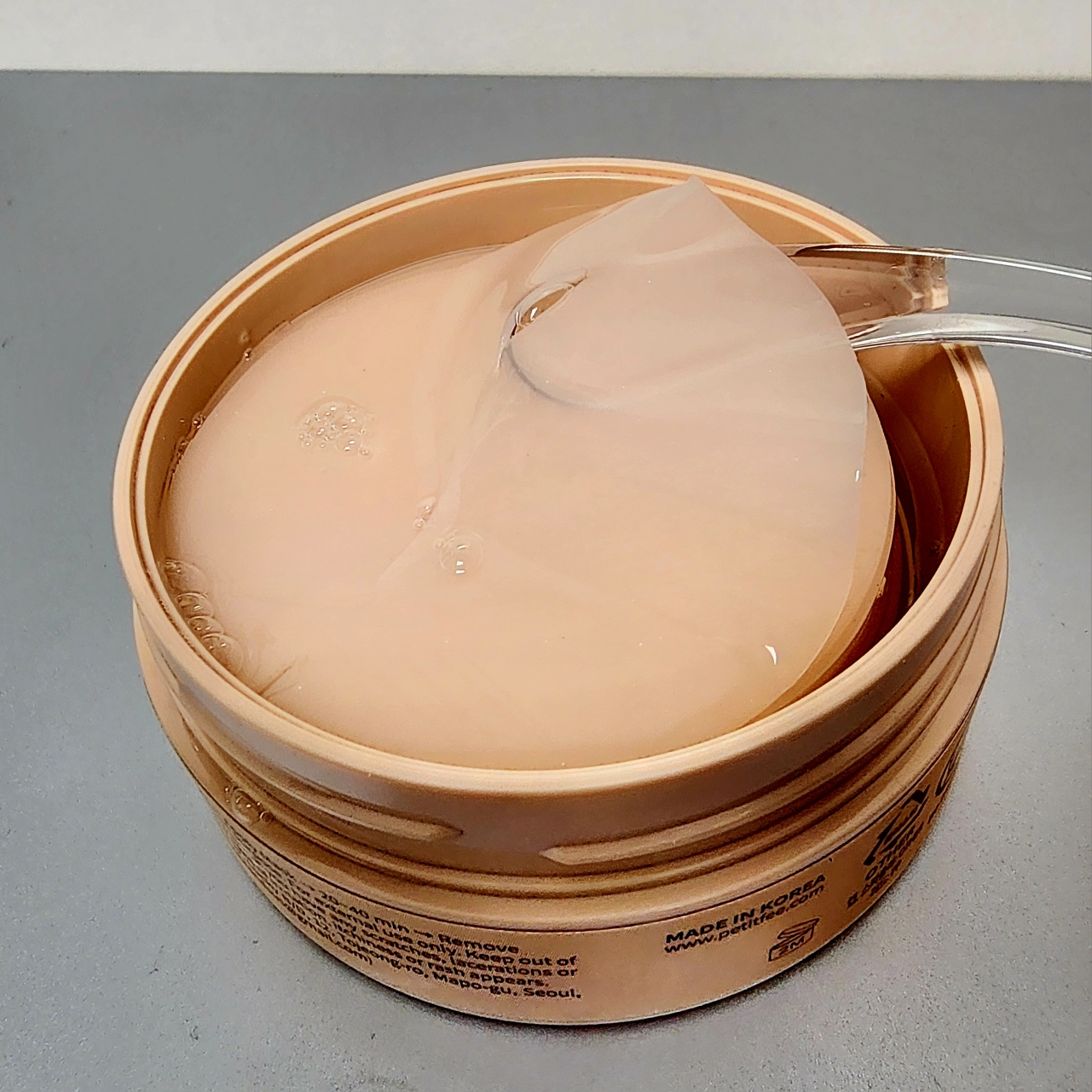 美化毛孔化妆棉的真实用户使用照片