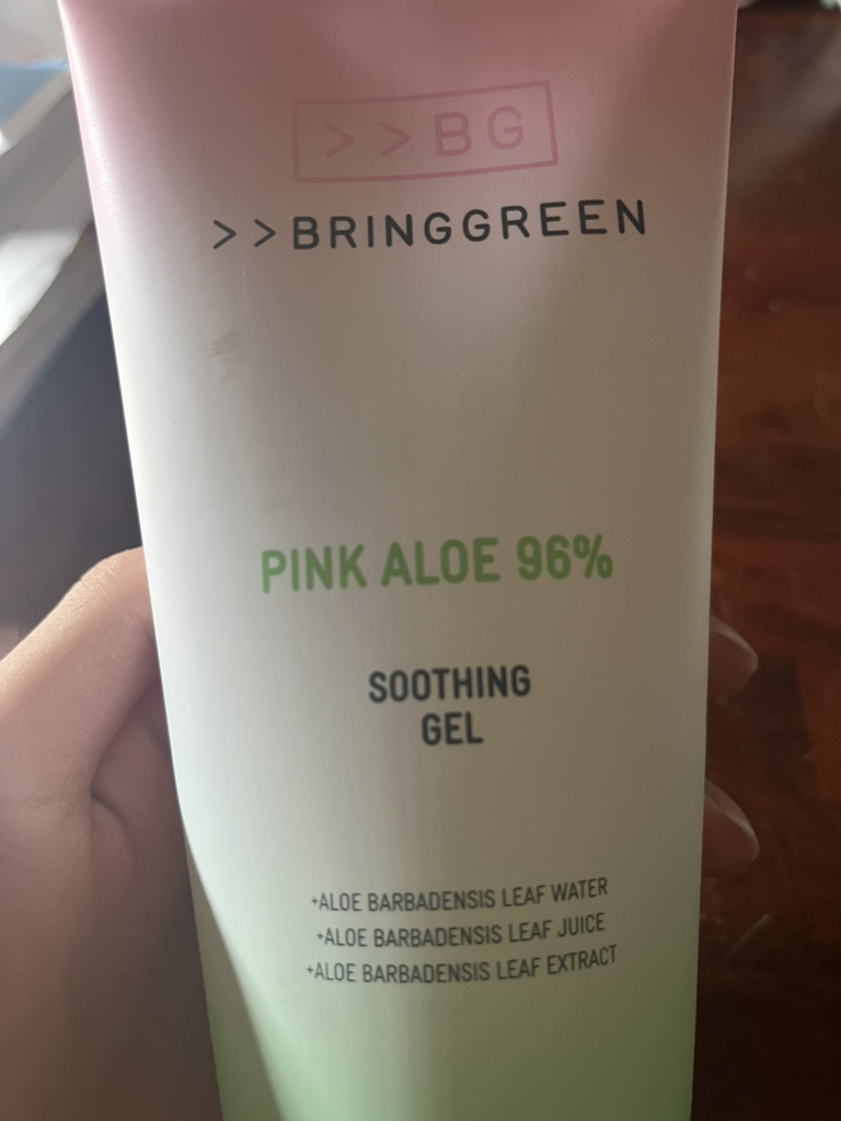 BRINGGREEN Gel làm dịu [Aloe hồng 96%] review image