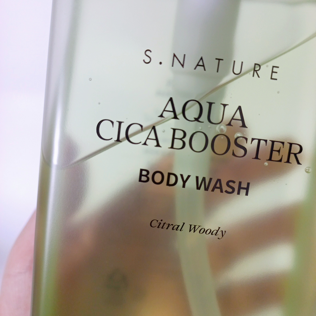 에스네이처 (S.NATURE) 아쿠아 시카 부스터 바디워시 review image