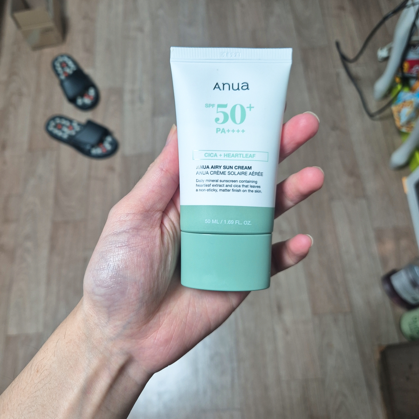 Anua Kem chống nắng không chứa khoáng chất Airy [SPF50+/PA++++] review image