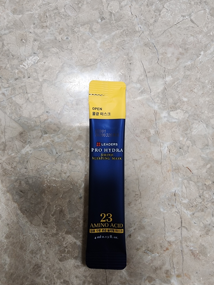 Prohydramino 睡眠面膜的真实用户使用照片