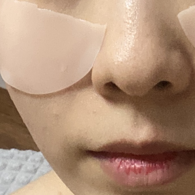 美化毛孔化妆棉的真实用户使用照片