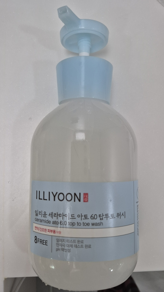 神经酰胺 Ato 6.0 从头到脚洗液的真实用户使用照片