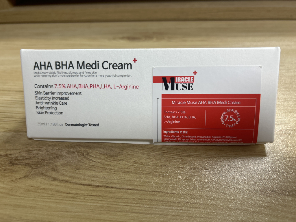 MIRACLEMUSE AHA BHA Medi Cream | Hwahae Global