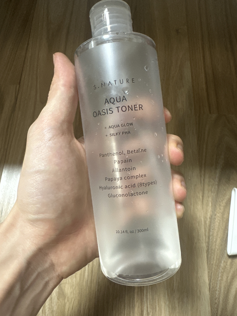 水之绿洲爽肤水的真实用户使用照片