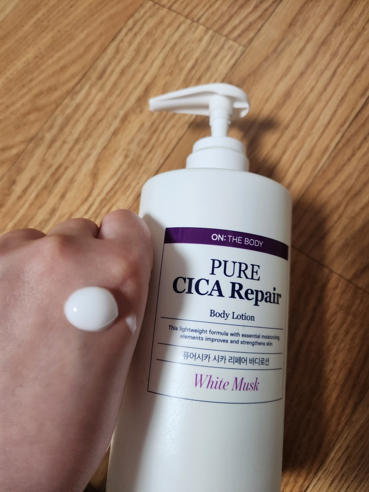 온더바디 (ON:THEBODY) 퓨어시카 바디로션 [화이트머스크] review image