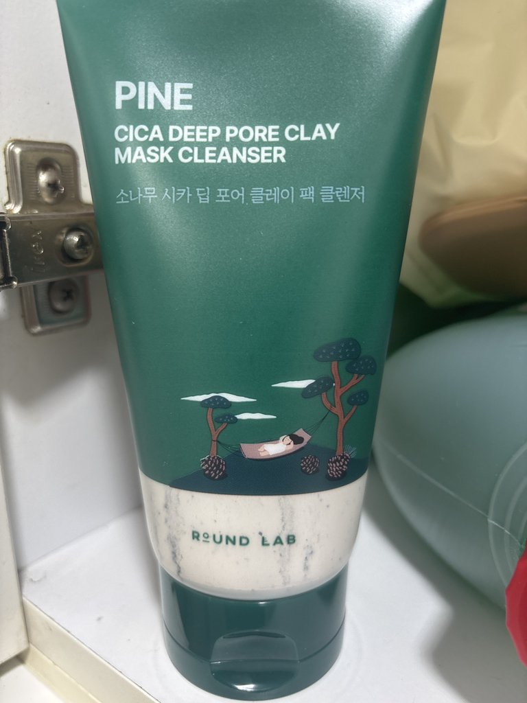 라운드랩 (ROUNDLAB) 소나무 시카 딥 포어 클레이 팩 클렌저 review image