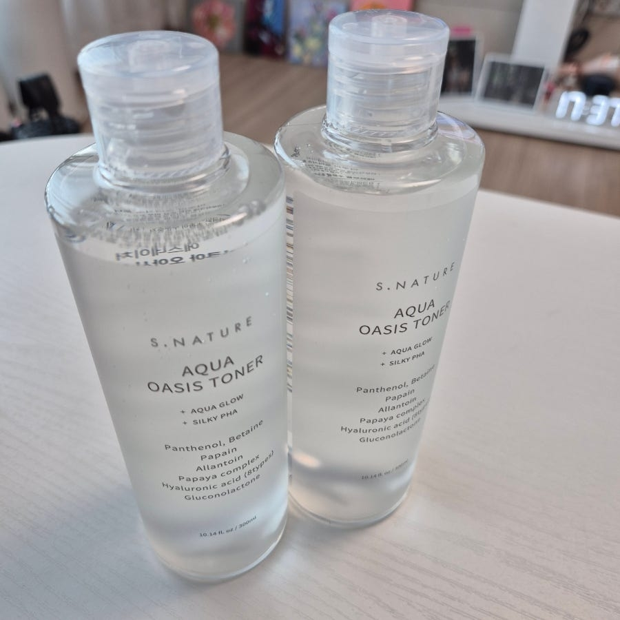 水之绿洲爽肤水的真实用户使用照片