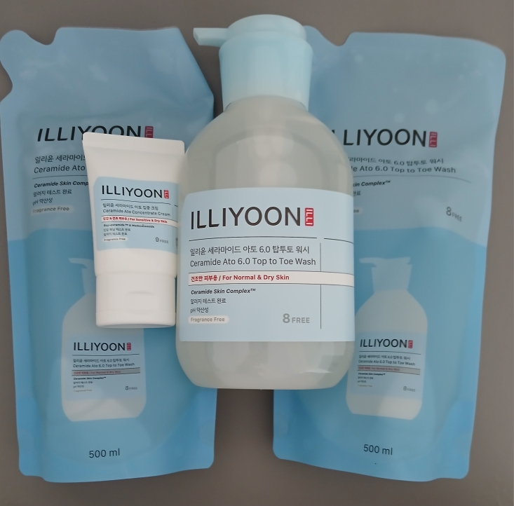 神经酰胺 Ato 6.0 从头到脚洗液的真实用户使用照片