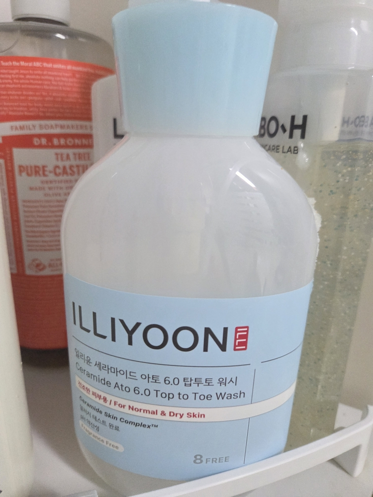 神经酰胺 Ato 6.0 从头到脚洗液的真实用户使用照片