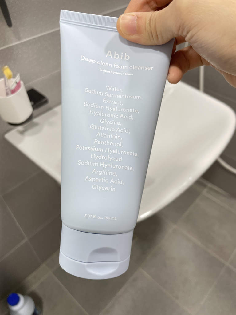 아비브 (Abib) 딥 클린 폼 클렌저 수분초 히알루론 폼 review image