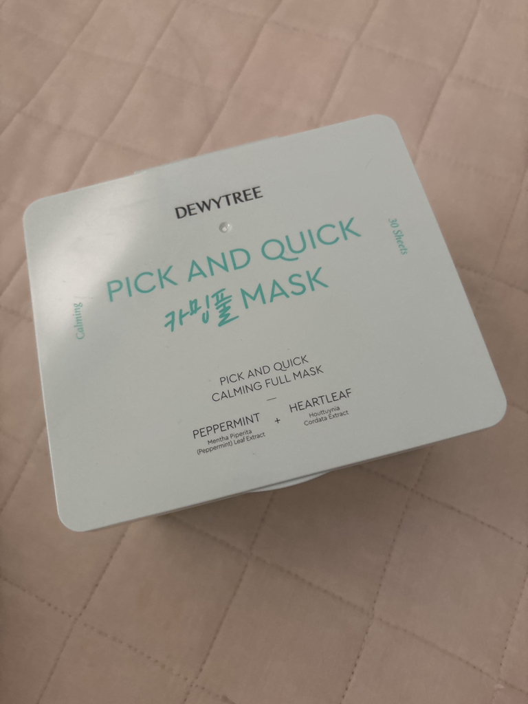 DEWYTREE Mặt nạ dùng một lần [Chill Calming Pool] review image