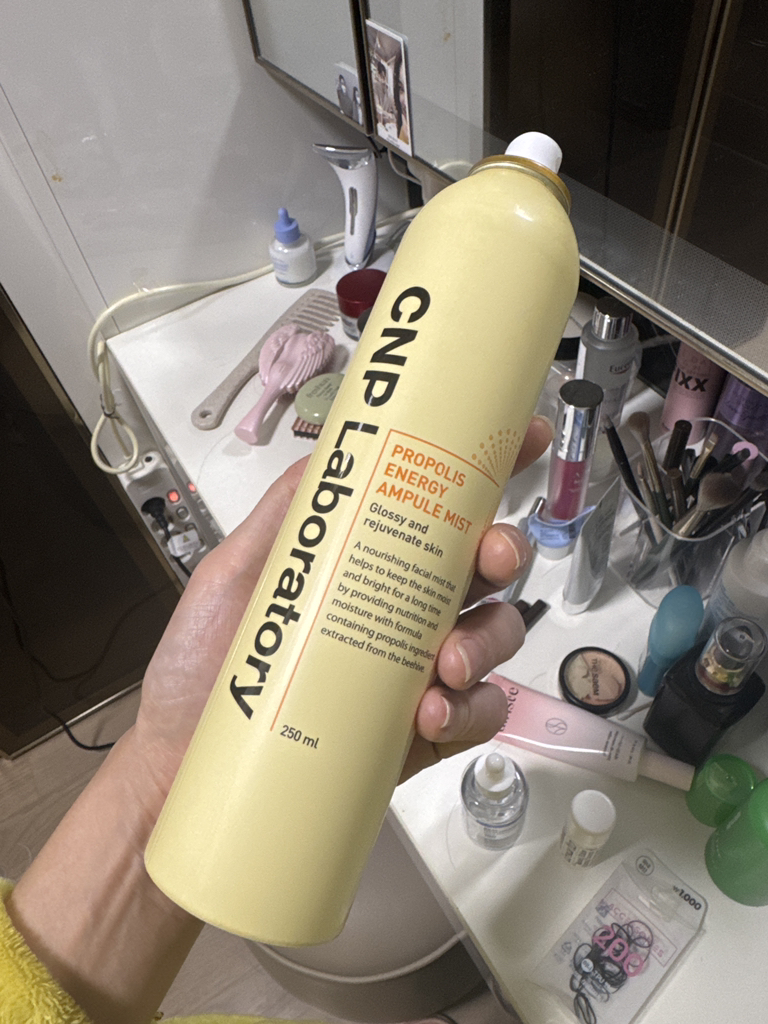 蜂胶活性喷雾剂的真实用户使用照片