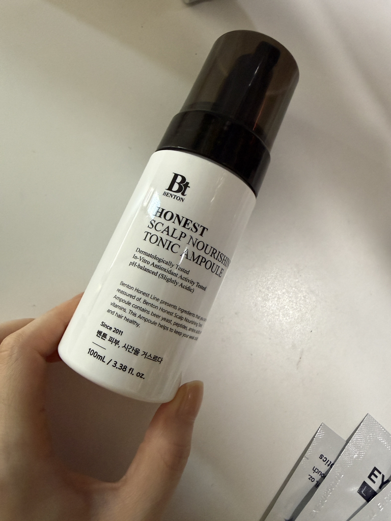벤튼 (BENTON) 어니스트 두피 영양제 토닉 앰플 review image