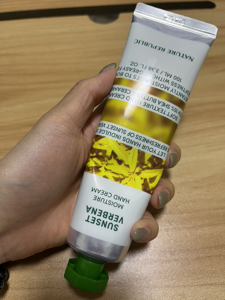 自然乐园 自然之手护手霜 [日落马鞭草] (Sunset Verbena) review image