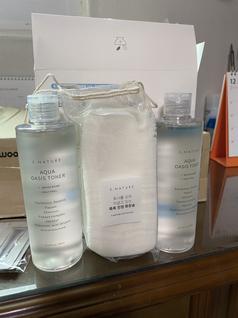 水之绿洲爽肤水的真实用户使用照片