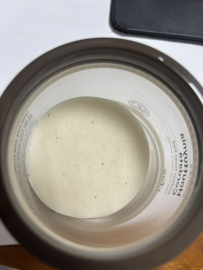 Ảnh đánh giá thực tế của người dùng về Toner pad cotton wool