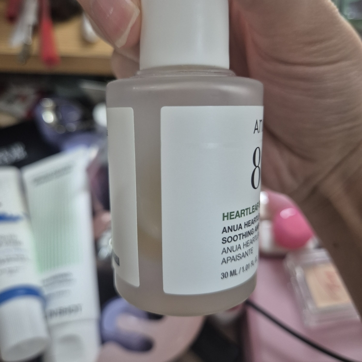 鱼腥草舒缓水润安瓶精华的真实用户使用照片