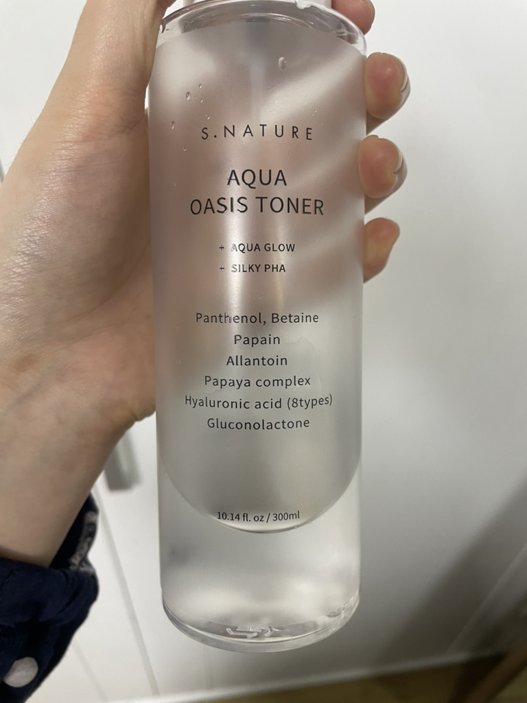 水之绿洲爽肤水的真实用户使用照片