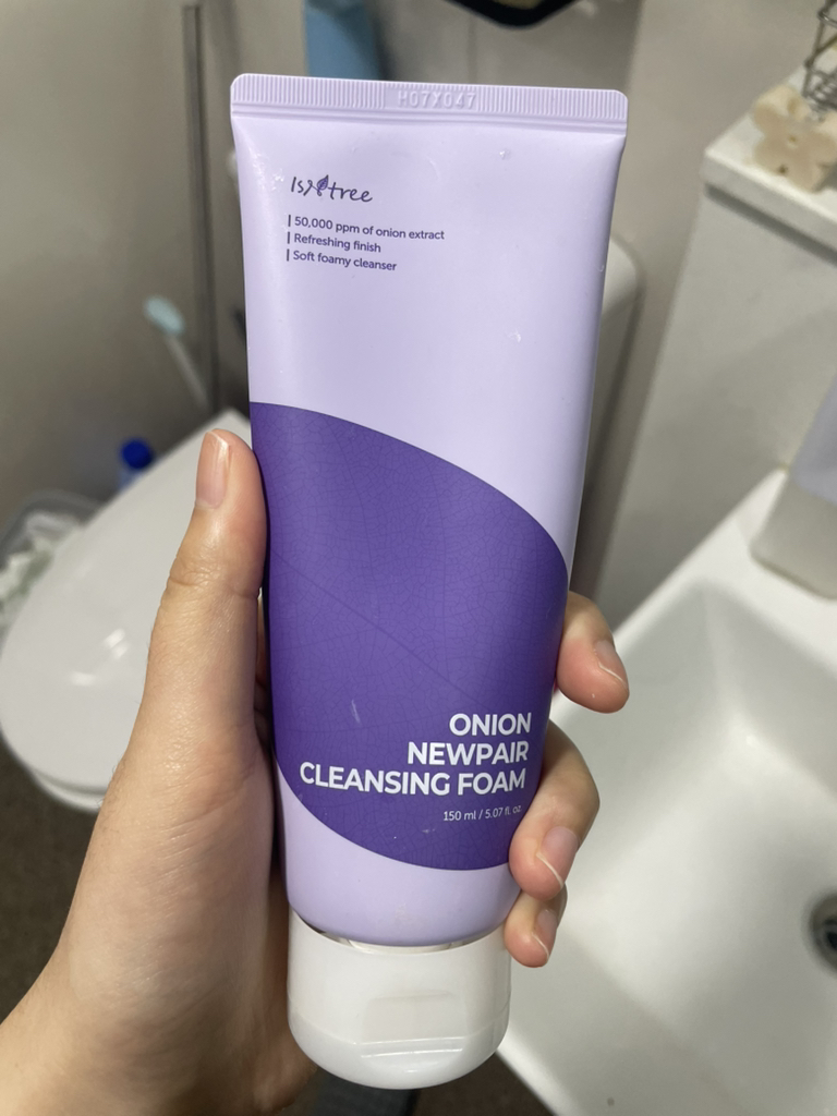 IsNtree Onion New Fair Cleansing Foam review image
