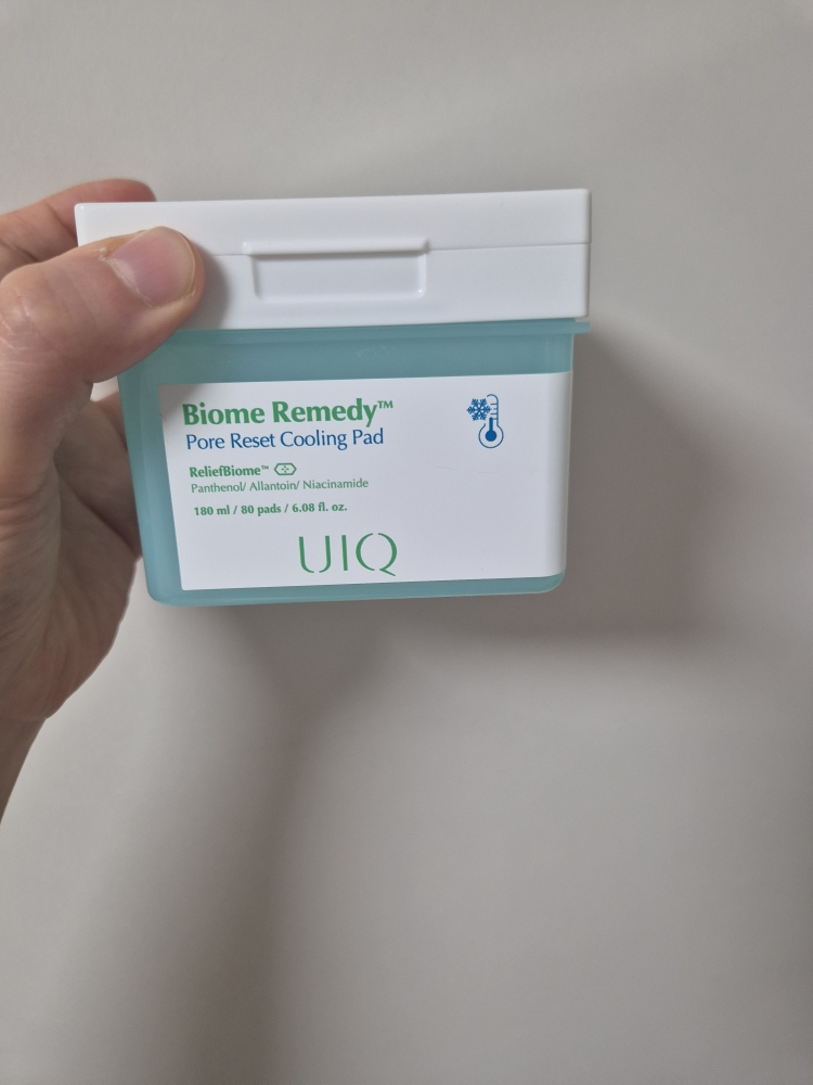유이크 (UIQ) 바이옴 레미디 포어 리셋 쿨링 패드 review image