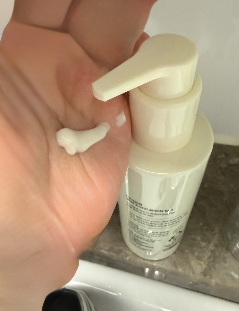 纯大豆洁面乳的真实用户使用照片