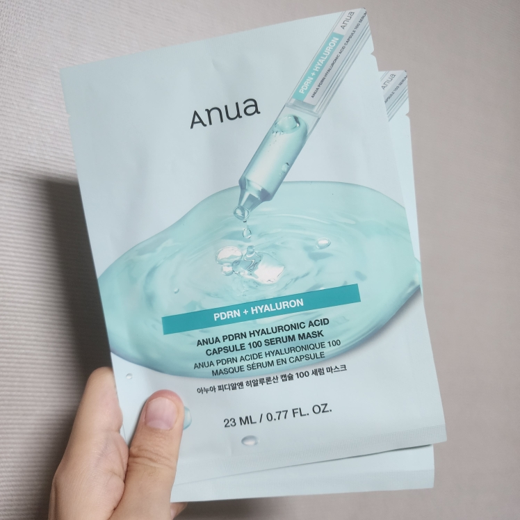 아누아 (Anua) PDRN 히알루론산 캡슐 100 세럼 마스크 review image