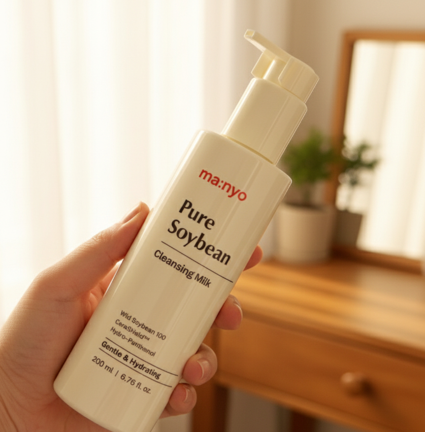 纯大豆洁面乳的真实用户使用照片