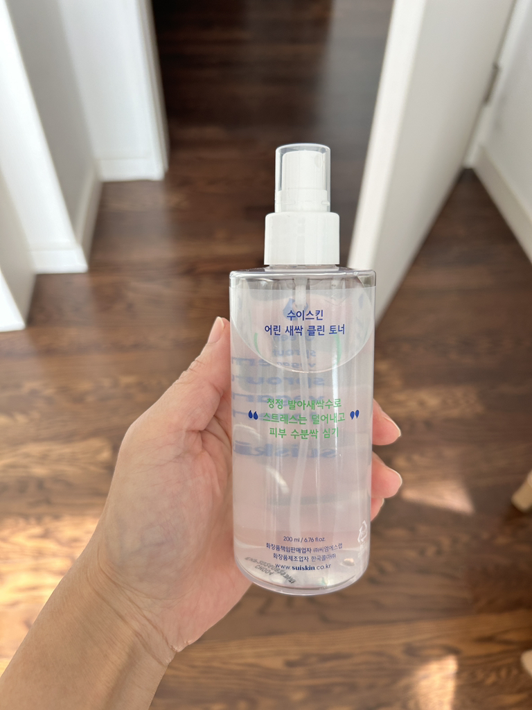 Ảnh đánh giá thực tế của người dùng về Toner làm sạch cho da non