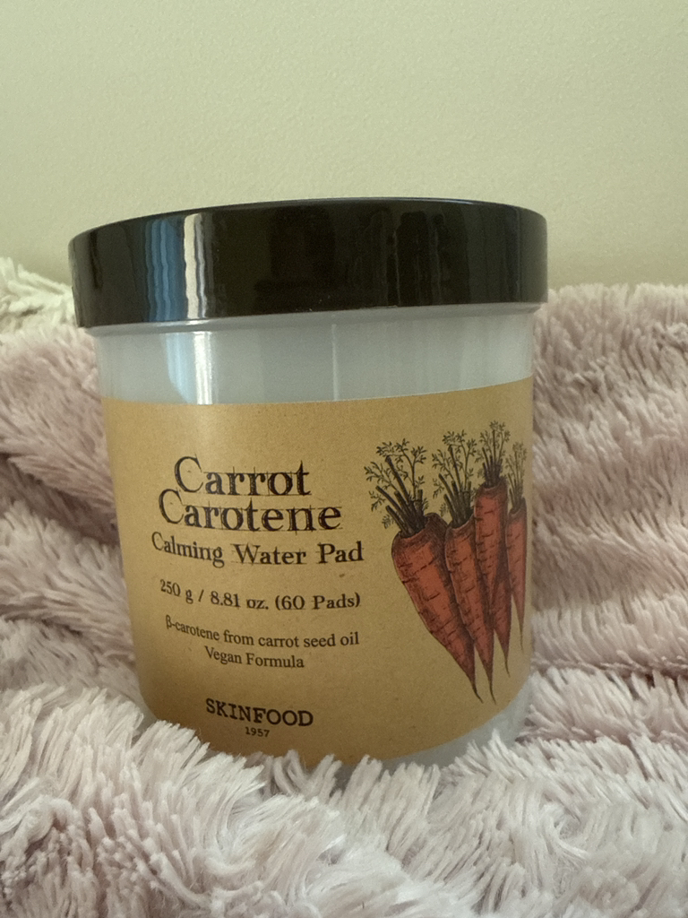 胡萝卜胡萝卜素护理水垫的真实用户使用照片