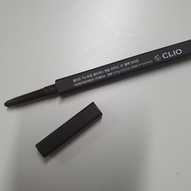 클리오 (CLIO) 익스트림 젤프레소 펜슬 라이너 [001 블랙브라운] review image