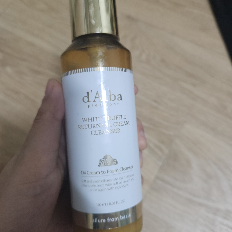 달바 (d'Alba) 화이트 트러플 리턴 오일 크림 클렌저 review image