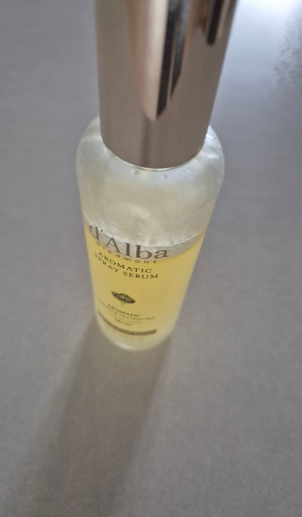d'Alba Serum xịt dưỡng thể hương nấm truffle trắng review image