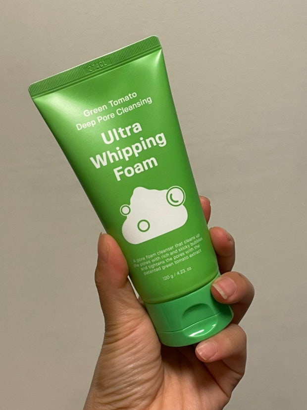 성분에디터 (SUNGBOONeditor) 그린토마토 딥 포어 클렌징 울트라 휩핑 폼 review image