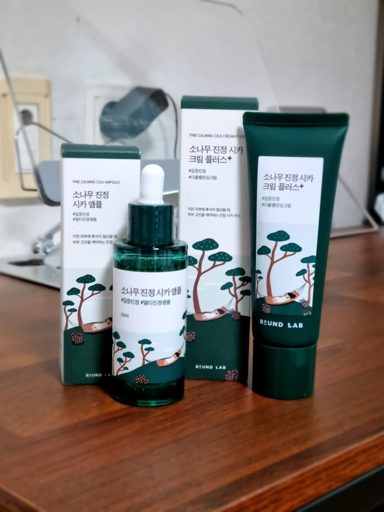 Ảnh đánh giá thực tế của người dùng về Pine Calming Shika Ampoule