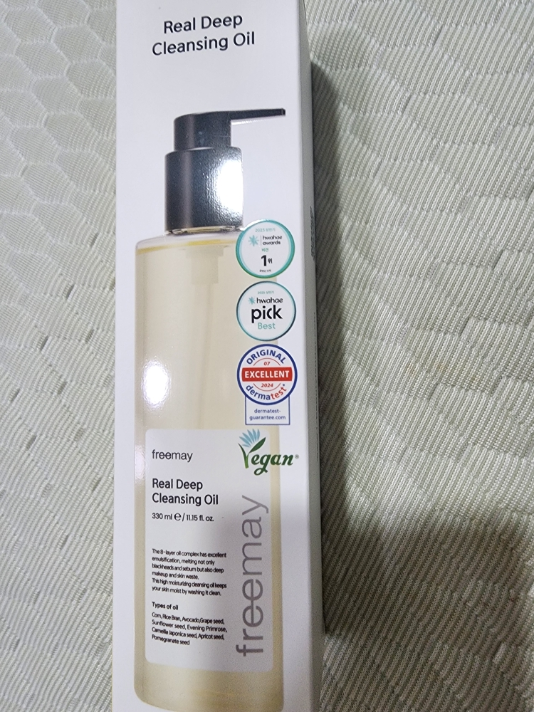 真正的深层清洁油的真实用户使用照片