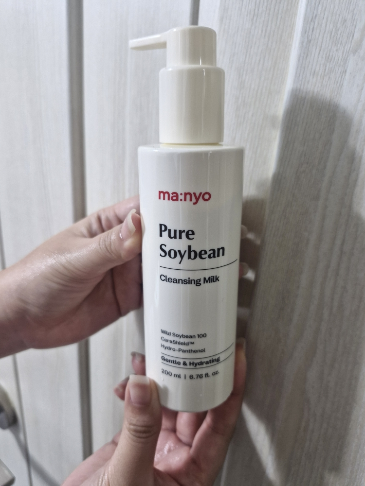 纯大豆洁面乳的真实用户使用照片