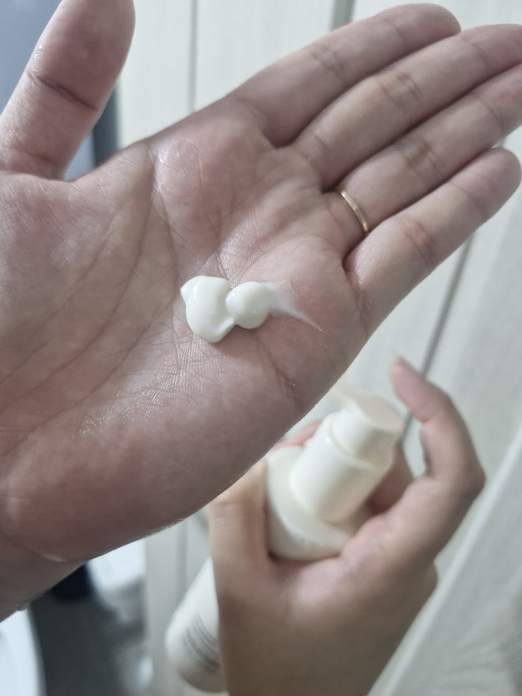 纯大豆洁面乳的真实用户使用照片