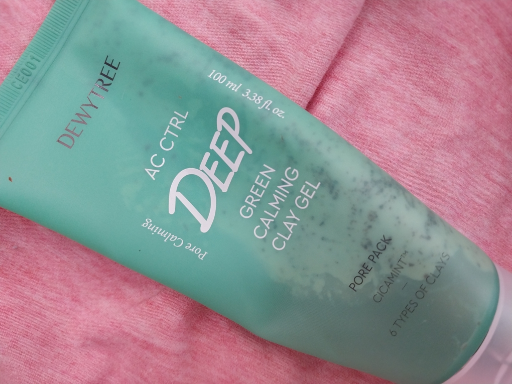 듀이트리 (DEWYTREE) AC 컨트롤 딥 그린 카밍 클레이젤 모공팩 review image