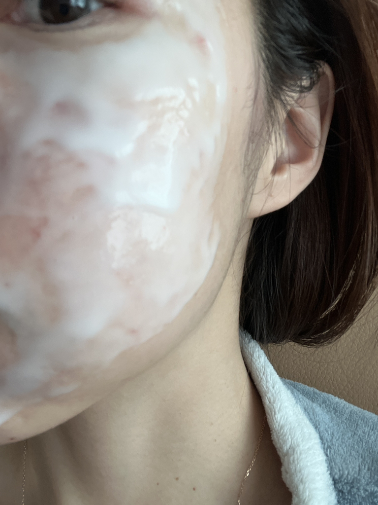 Ảnh đánh giá thực tế của người dùng về Mặt nạ collagen đỏ Lacto