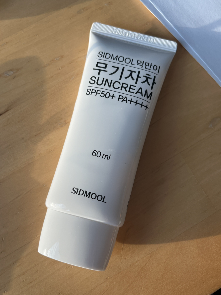 시드물 (SIDMOOL) 덕만이 무기자차 썬크림 [SPF50+/PA++++] review image