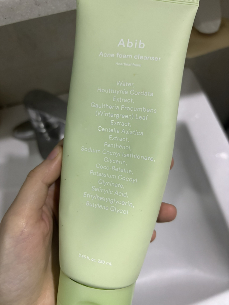 Abib Acne Foam Cleanser Eucheuma Foam review image
