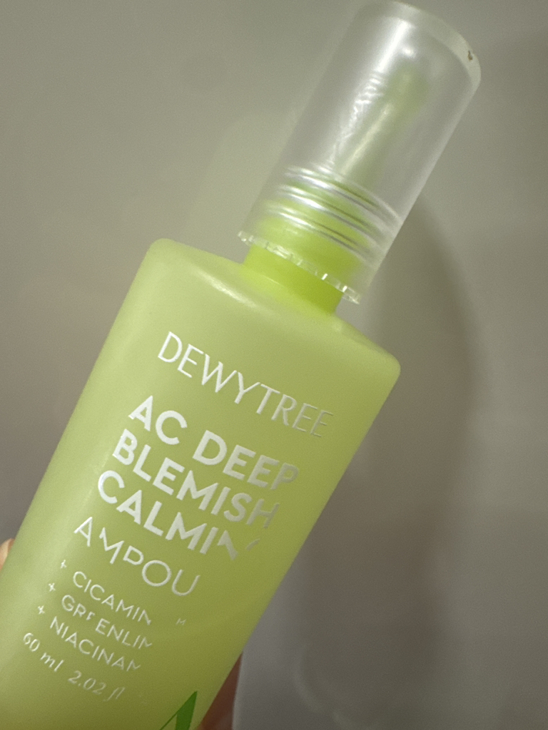 DEWYTREE AC Deep Trace Calming Ampoule review image