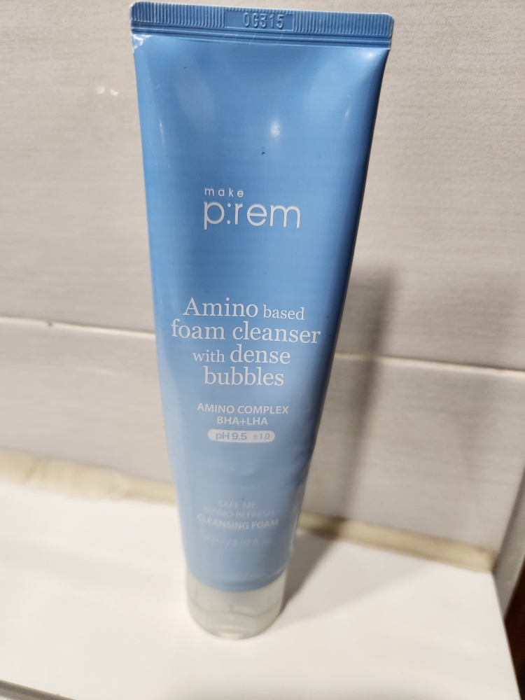 메이크프렘 (makep:rem) 세이프 미 아미노 리프레시 클렌징폼 review image