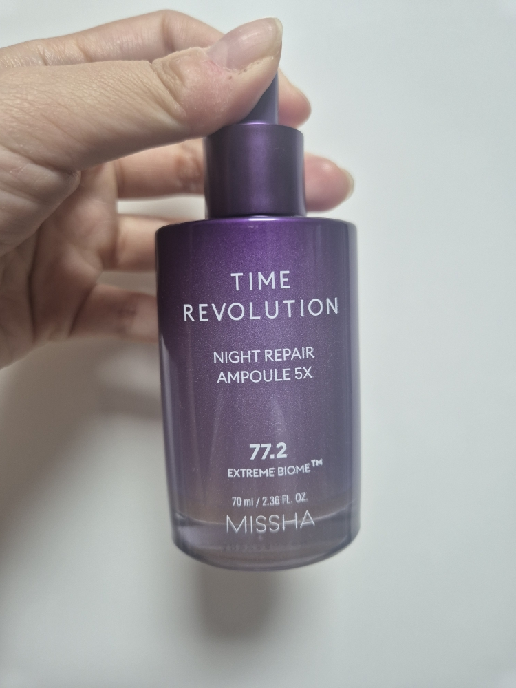 미샤 (MISSHA) 타임 레볼루션 나이트리페어 앰플 5X review image