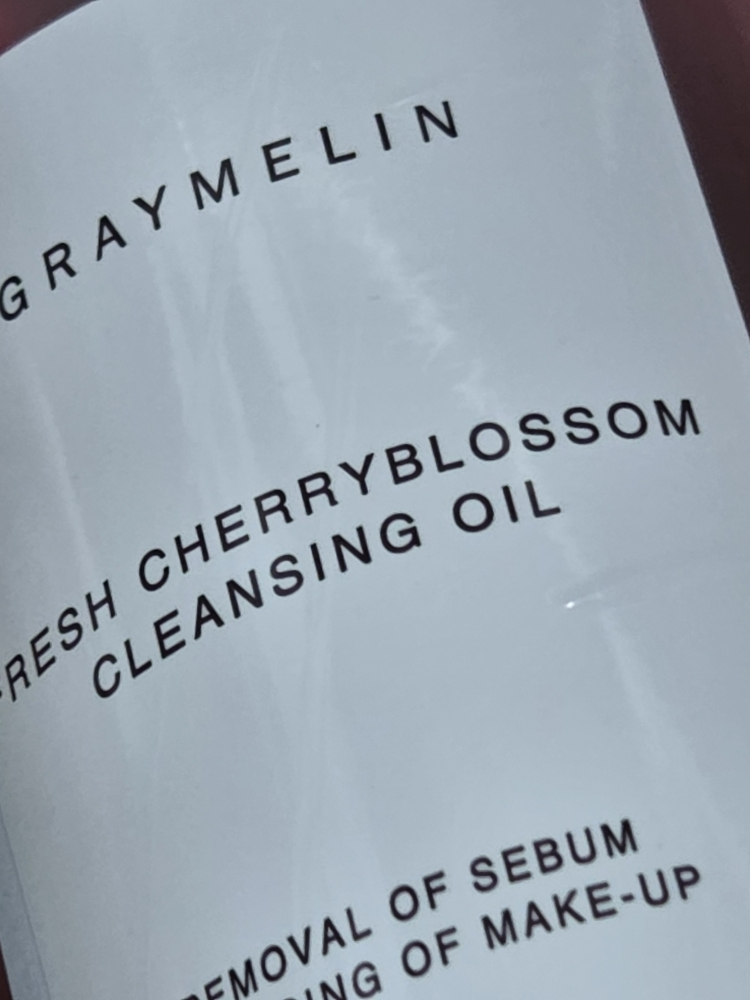 그레이멜린 (GRAYMELIN) 프레쉬 체리블라썸 클렌징오일 review image