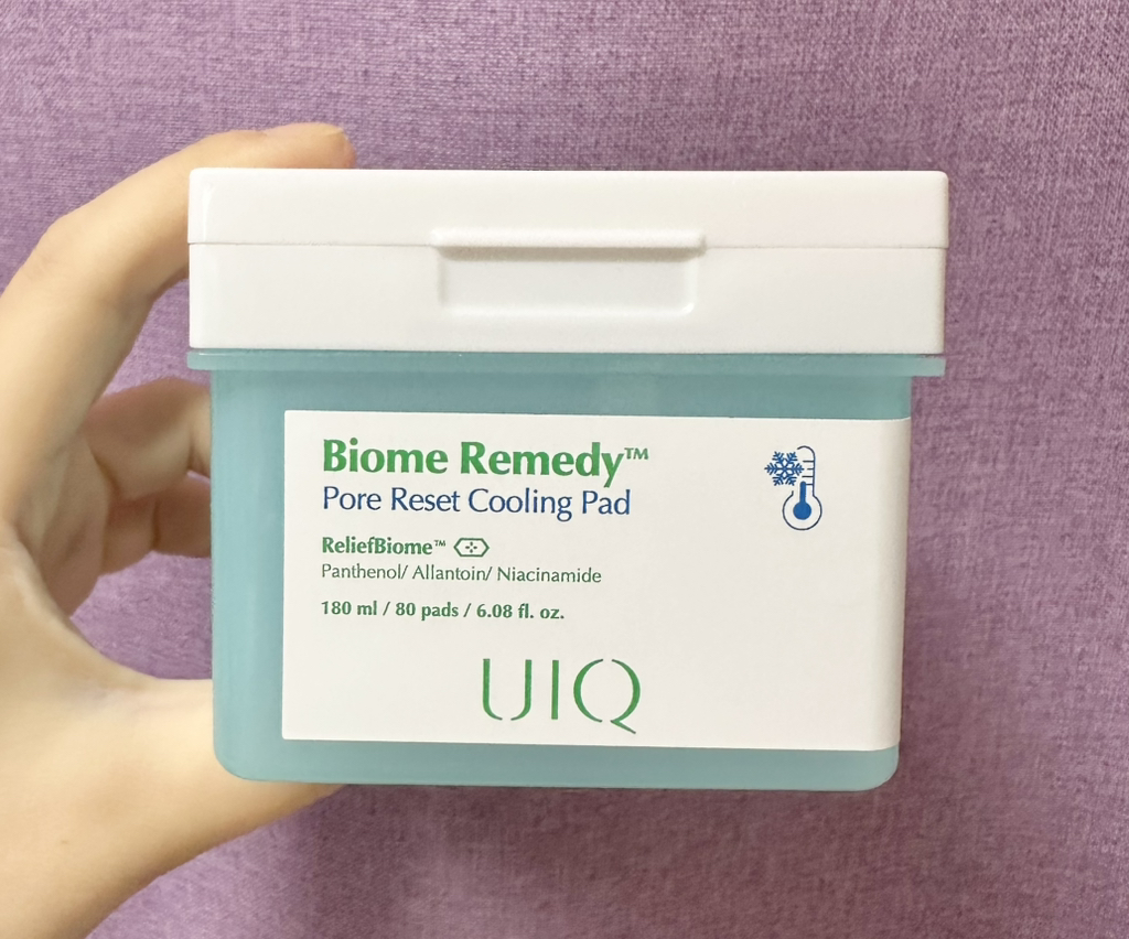 UIQ Biome Remedy Pore Reset Cooling Pad review image