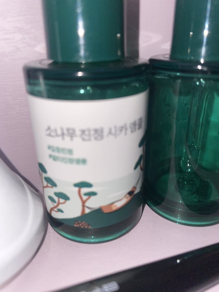 Ảnh đánh giá thực tế của người dùng về Pine Calming Shika Ampoule