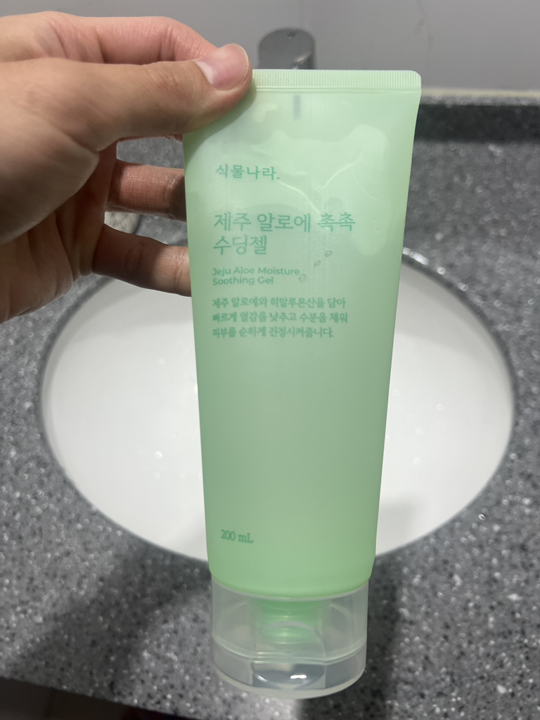 식물나라 (SHINGMULNARA) 제주 알로에 촉촉 수딩젤 review image